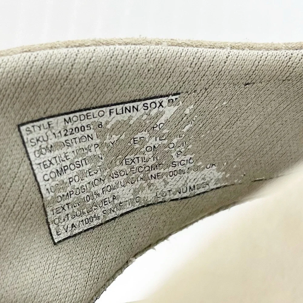 Hey Dude Flinn Sox Brown Slip On Thong Flip Flop Sandals Shoes - Picture 5 of 6